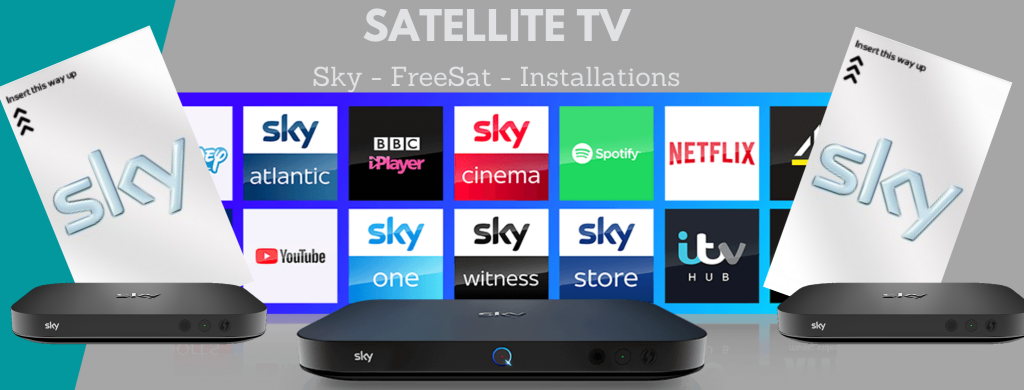 Sky Q system and viewing cards